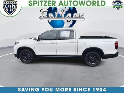 Platinum White Pearl 2025 Honda Ridgeline RTL+