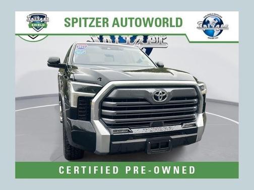 Midnight Black Metallic 2023 Toyota Tundra Limited