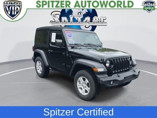 Black Clearcoat 2022 Jeep Wrangler Sport