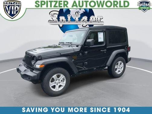 Black Clearcoat 2022 Jeep Wrangler Sport
