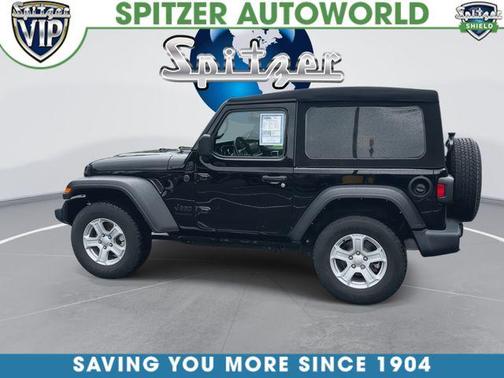 Black Clearcoat 2022 Jeep Wrangler Sport