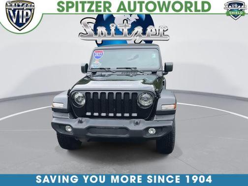 Black Clearcoat 2022 Jeep Wrangler Sport