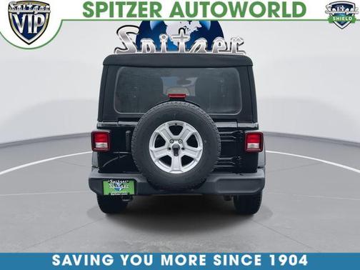 Black Clearcoat 2022 Jeep Wrangler Sport