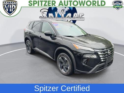 Black 2025 Nissan Rogue SV