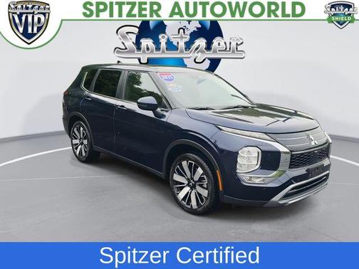Cosmic Blue Metallic 2025 Mitsubishi Outlander SE