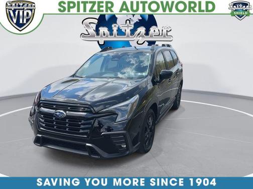 Crystal Black Silica 2025 Subaru Ascent Onyx Edition Touring