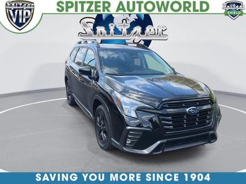 Crystal Black Silica 2025 Subaru Ascent Onyx Edition Touring