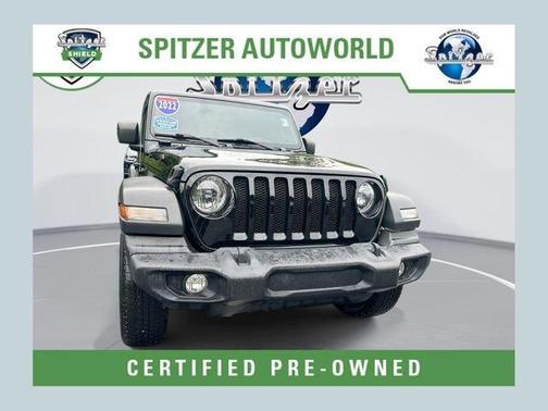 Black Clearcoat 2022 Jeep Wrangler Unlimited Sport