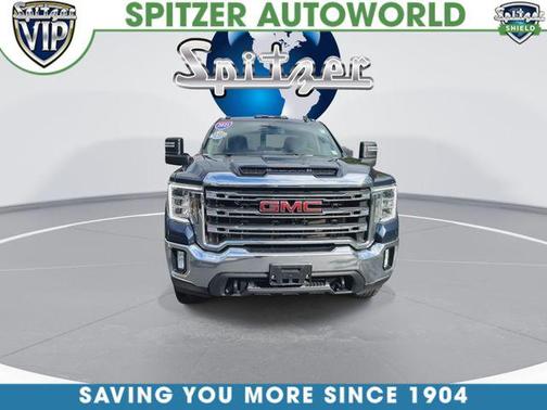 Pacific Blue Metallic 2021 GMC Sierra 2500 SLE