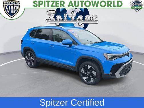 Cornflower Blue 2025 Volkswagen Taos 1.5T SE