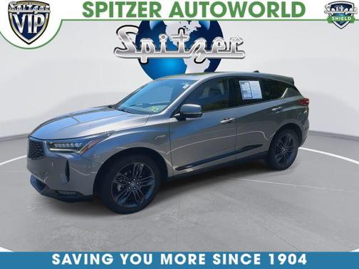 Liquid Carbon Metallic 2022 Acura RDX A-Spec