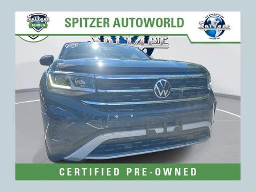 Tourmaline Blue Metallic 2023 Volkswagen Atlas Cross Sport 3.6L V6 SE w/Technology