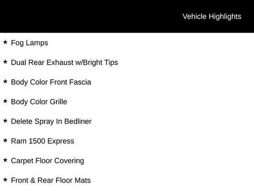 2016 RAM 1500 Tradesman/Express