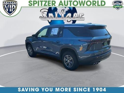 Lakeshore Blue Metallic 2024 Chevrolet Traverse LS