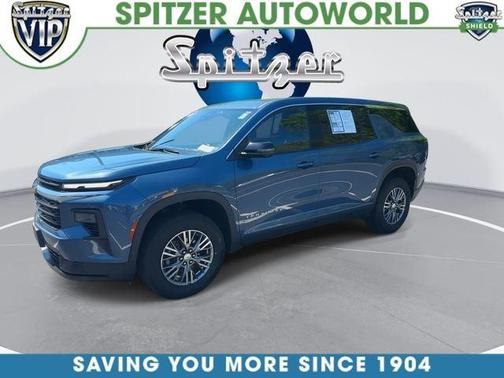 Lakeshore Blue Metallic 2024 Chevrolet Traverse LS