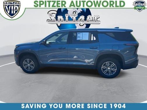 Lakeshore Blue Metallic 2024 Chevrolet Traverse LS