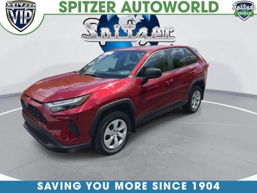 Ruby Flare Pearl 2024 Toyota RAV4 LE
