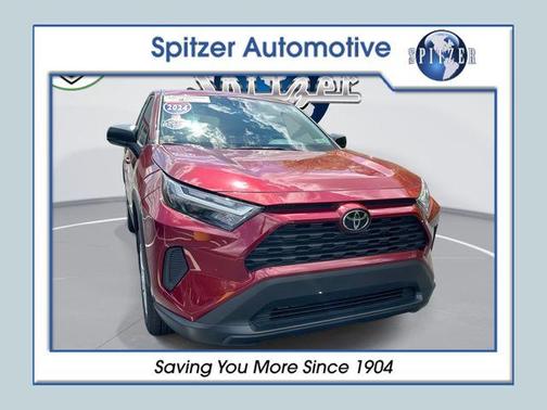 Ruby Flare Pearl 2024 Toyota RAV4 LE