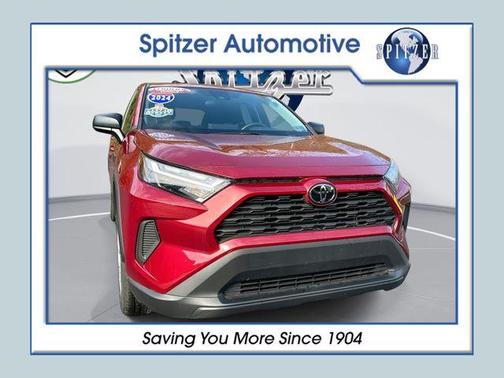 Ruby Flare Pearl 2024 Toyota RAV4 LE