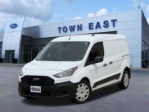 Frozen White 2022 Ford Transit Connect XL Cargo Van