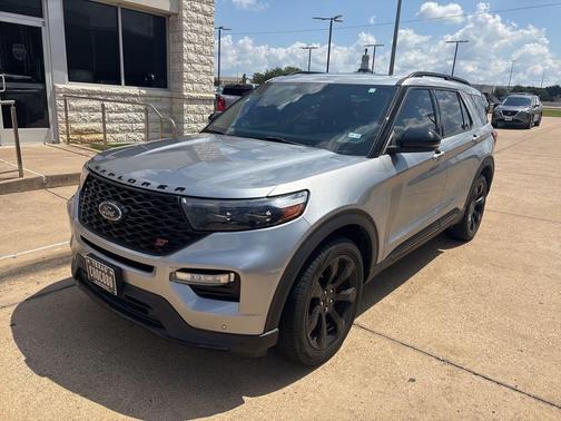 Iconic Silver Metallic 2022 Ford Explorer ST