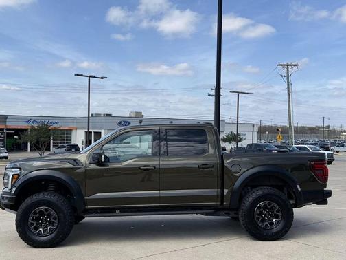 Shelter Green 2025 Ford F-150 Raptor