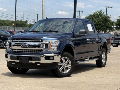 Blue 2018 Ford F-150 XLT