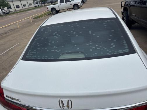 Taffeta White 2014 Honda Civic LX