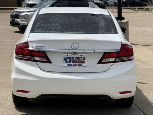 Taffeta White 2014 Honda Civic LX