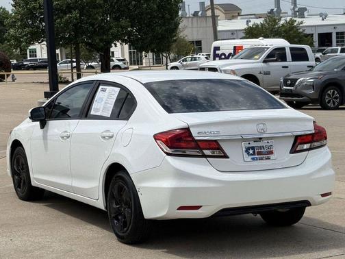 Taffeta White 2014 Honda Civic LX