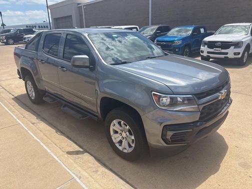 Satin Steel Metallic 2022 Chevrolet Colorado LT