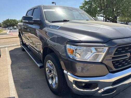 Granite Crystal Metallic Clearcoat 2022 RAM 1500 Big Horn/Lone Star