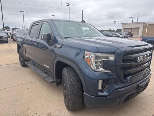 Pacific Blue Metallic 2021 GMC Sierra 1500 Elevation