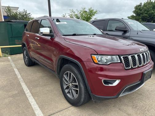 Velvet Red Pearlcoat 2017 Jeep Grand Cherokee Limited