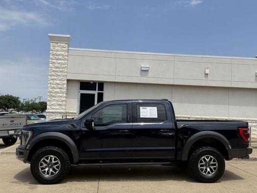 Antimatter Blue Metallic 2023 Ford F-150 Raptor