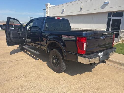 Antimatter Blue Metallic 2022 Ford F-250 Lariat