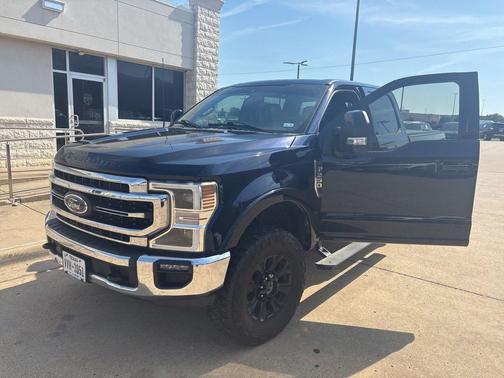 Antimatter Blue Metallic 2022 Ford F-250 Lariat