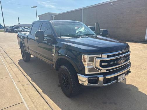 Antimatter Blue Metallic 2022 Ford F-250 Lariat