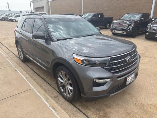 Carbonized Gray Metallic 2022 Ford Explorer XLT