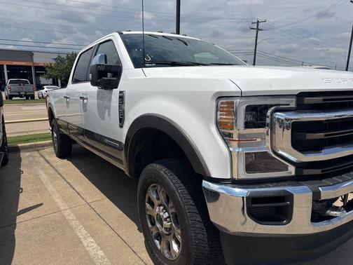 Star White Metallic Tri-Coat 2022 Ford F-350 King Ranch