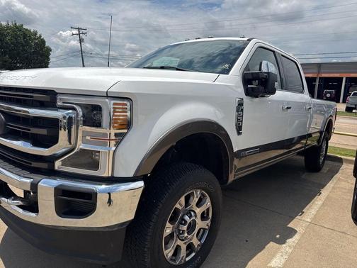 Star White Metallic Tri-Coat 2022 Ford F-350 King Ranch