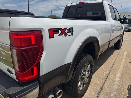 Star White Metallic Tri-Coat 2022 Ford F-350 King Ranch