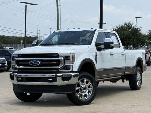 Star White Metallic Tri-Coat 2022 Ford F-350 King Ranch