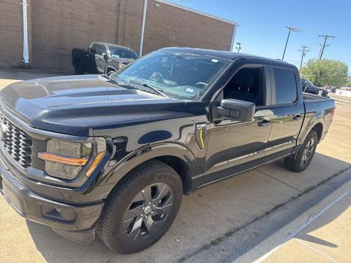 Agate Black Metallic 2025 Ford F-150 STX