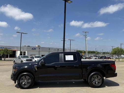 Agate Black Metallic 2025 Ford F-150 STX