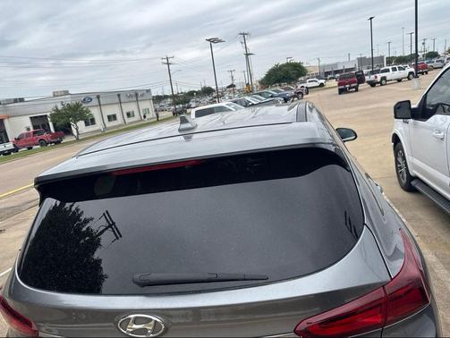 Machine Gray 2019 Hyundai SANTA FE SEL 2.4