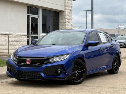 Aegean Blue Metallic 2018 Honda Civic Si