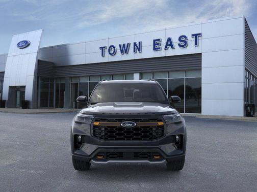 Agate Black Metallic 2026 Ford Explorer Tremor