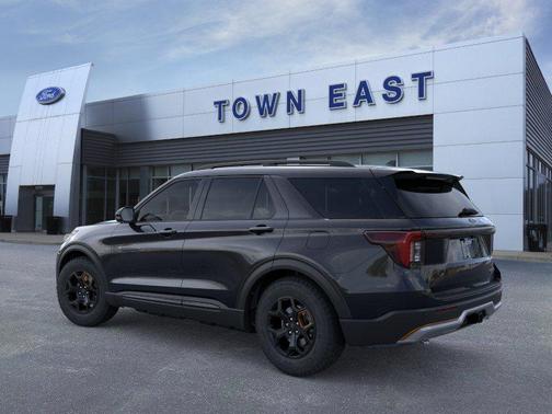 Agate Black Metallic 2026 Ford Explorer Tremor