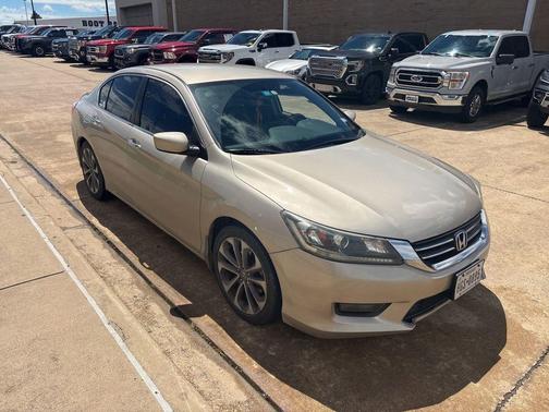 Champagne Frost Pearl 2014 Honda Accord Sport